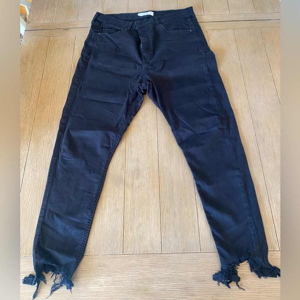 Topshop Jamie black jean pant